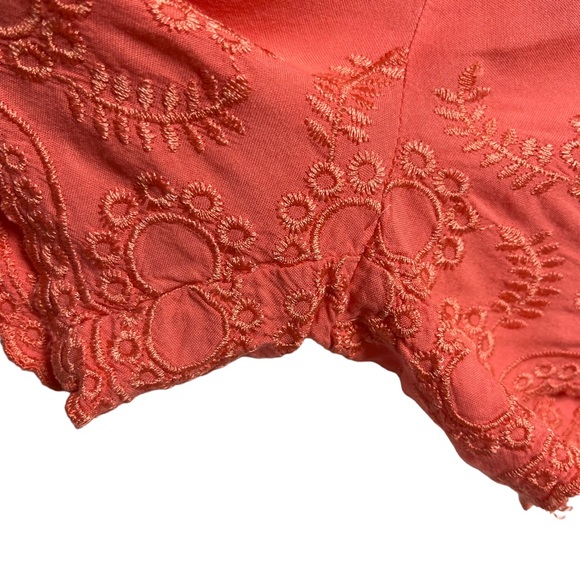 Lauren Conrad Eyelet Romper with Pockets - Picture 7 of 13